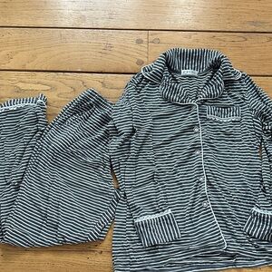 Women's striped pajamas